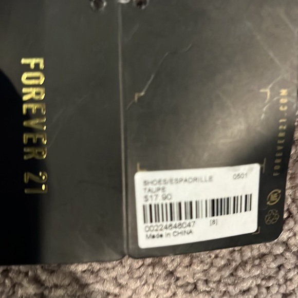 Forever 21 Taupe Sandals w/ buckles on the side - Picture 4 of 4